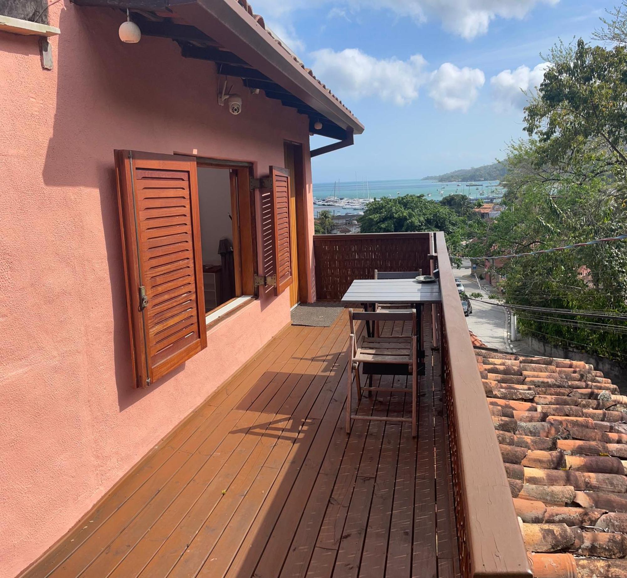 Apartamento Charmoso Com Vista Para O Mar อิลญาเบลา ภายนอก รูปภาพ