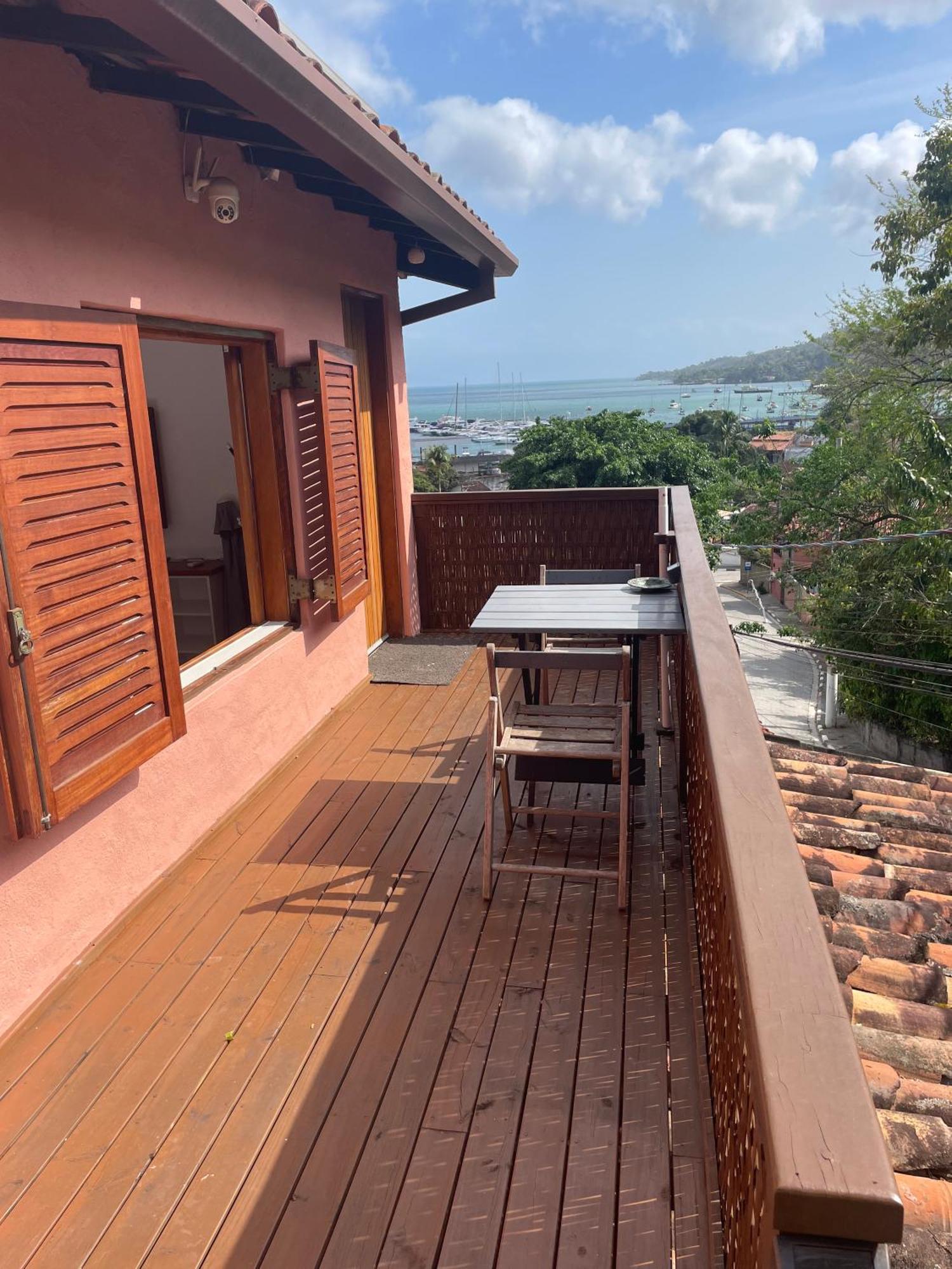 Apartamento Charmoso Com Vista Para O Mar อิลญาเบลา ภายนอก รูปภาพ